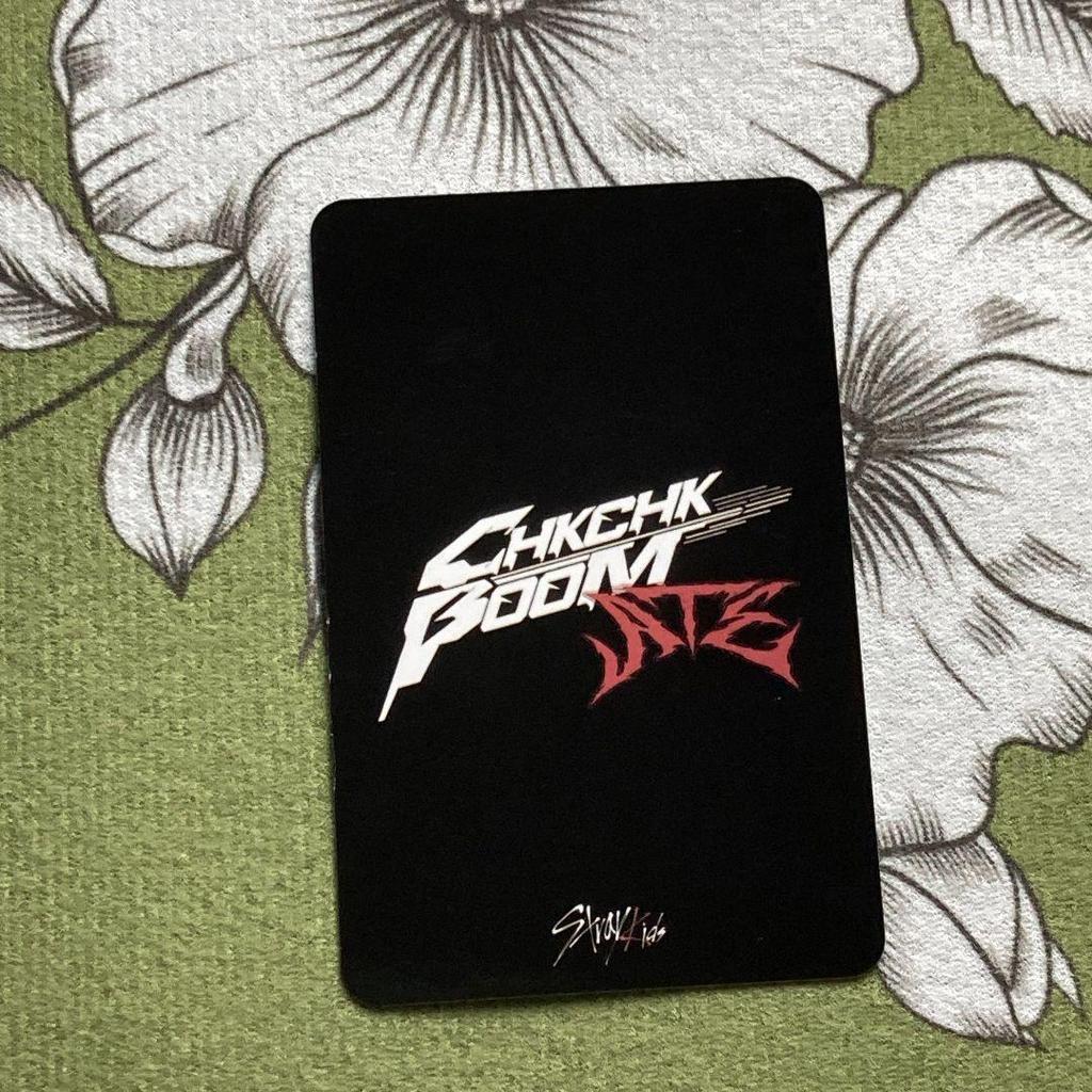 [USED] Korean Stray Kids Changbin Pre-recorded ATE Sanok Trading Card