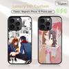 Horimiya Phone Case Mobile Suitable For Apple 16 PRO MAX 15 14 13 12 MINI 11 Patch Black Hard Shell