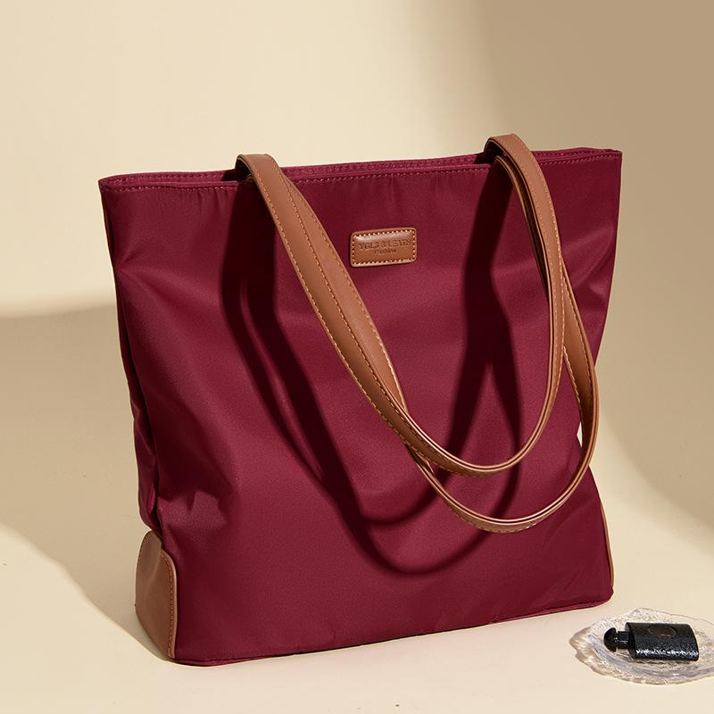 Lässige Pendlertasche aus Oxford-Stoff mit großer Kapazität, Damen-Umhängetasche, leichte Handtasche