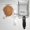 Rutin Multi-Purpose Pet Shovel: Chicken, Walnut, Sand, Cat Litter, and Reptile Substrate Scoop