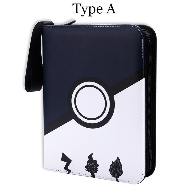 Raccoglitore Carte Collezionabili FARICHE 4 Tasche - Porta 400 Carte Con Custodie, Impermeabile, Per TCG, Yu-Gi-Oh!, MTG