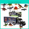 Dinosaur Transport Truck Toy Large Head And Portable Container Cross-border Bestseller