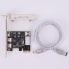 PCI-E 1X To 16X 1394 DV Video Capture Card with 6 Pin To 4 Pin Firewire Adapter 3 Ports Free Driver Desktop Computer Accessory