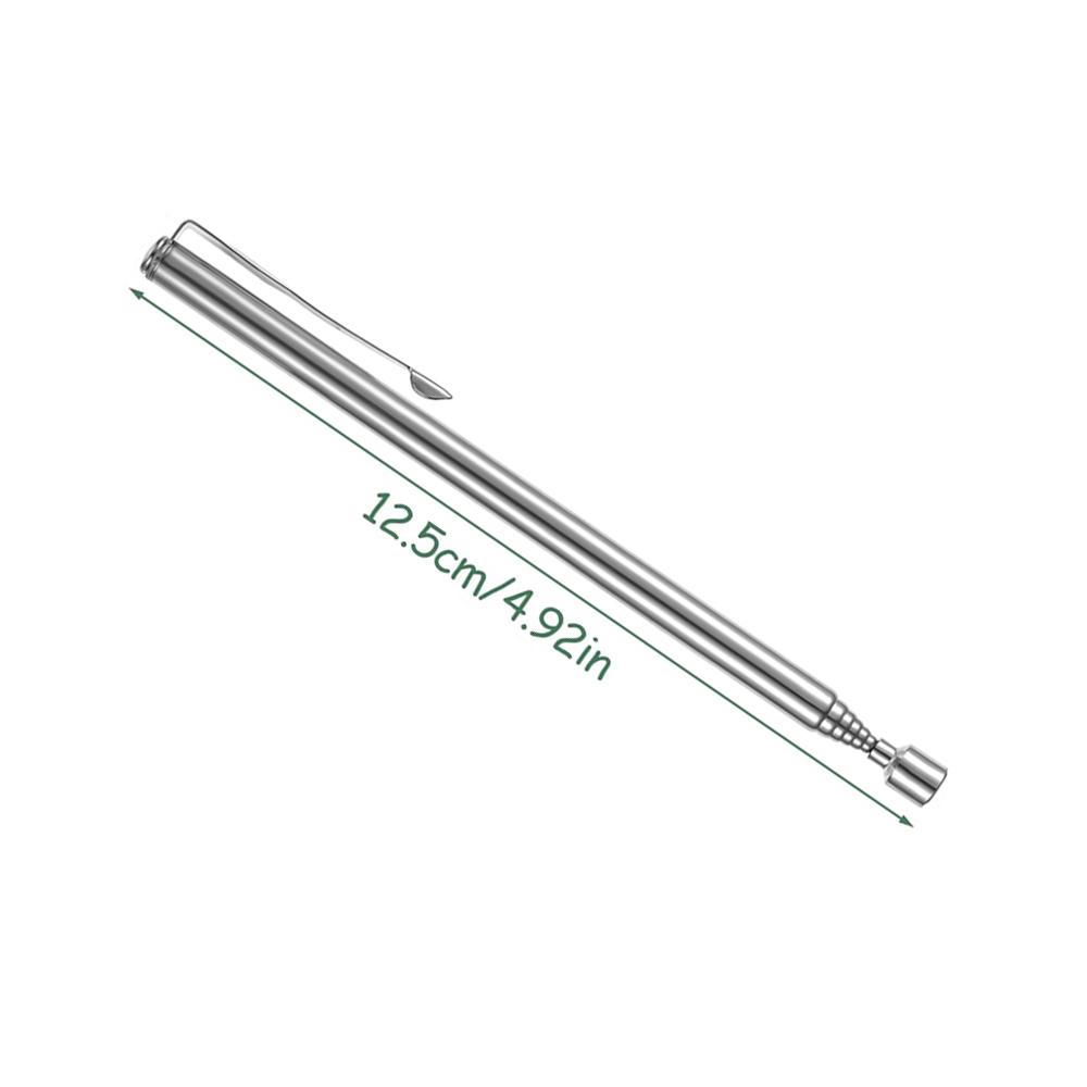 Portable Telescopic Magnetic Picker Pen Extendable Magnetic Pickup Rod for Picking Screws Nuts Bolts Auto Repair Workshop DIY Hand Tool