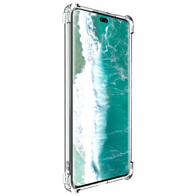 

IMAK UX-4 Series for Honor 200 Pro 5G Case Straight Frame Four Corner Shockproof Clear TPU Cover A