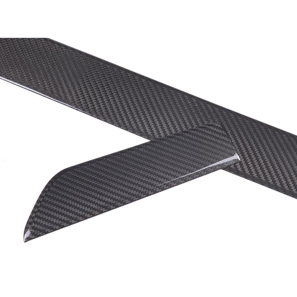 Real Carbon Fiber For Porsche 911 992 2019-2026+ Car Center Console Strip Cover Car Interior Accessories 2PCS