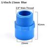 5Pcs Quick Connection Male Thread Connector Straight Pipe Connector  Water Supply Pipes