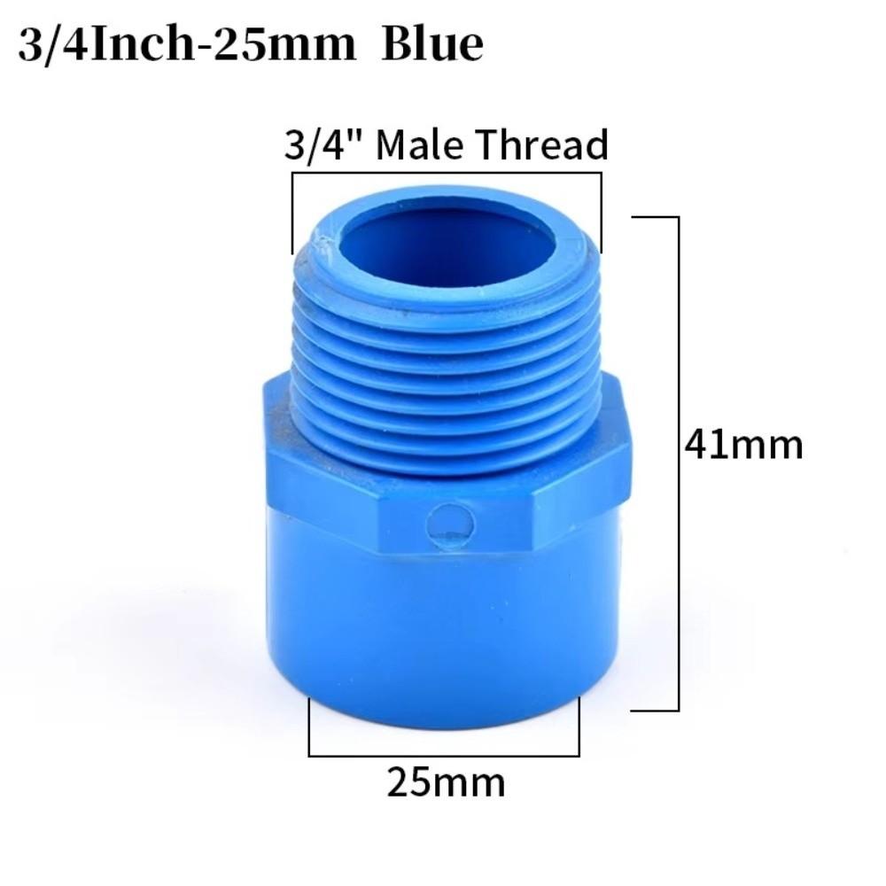 5Pcs Quick Connection Male Thread Connector Straight Pipe Connector  Water Supply Pipes