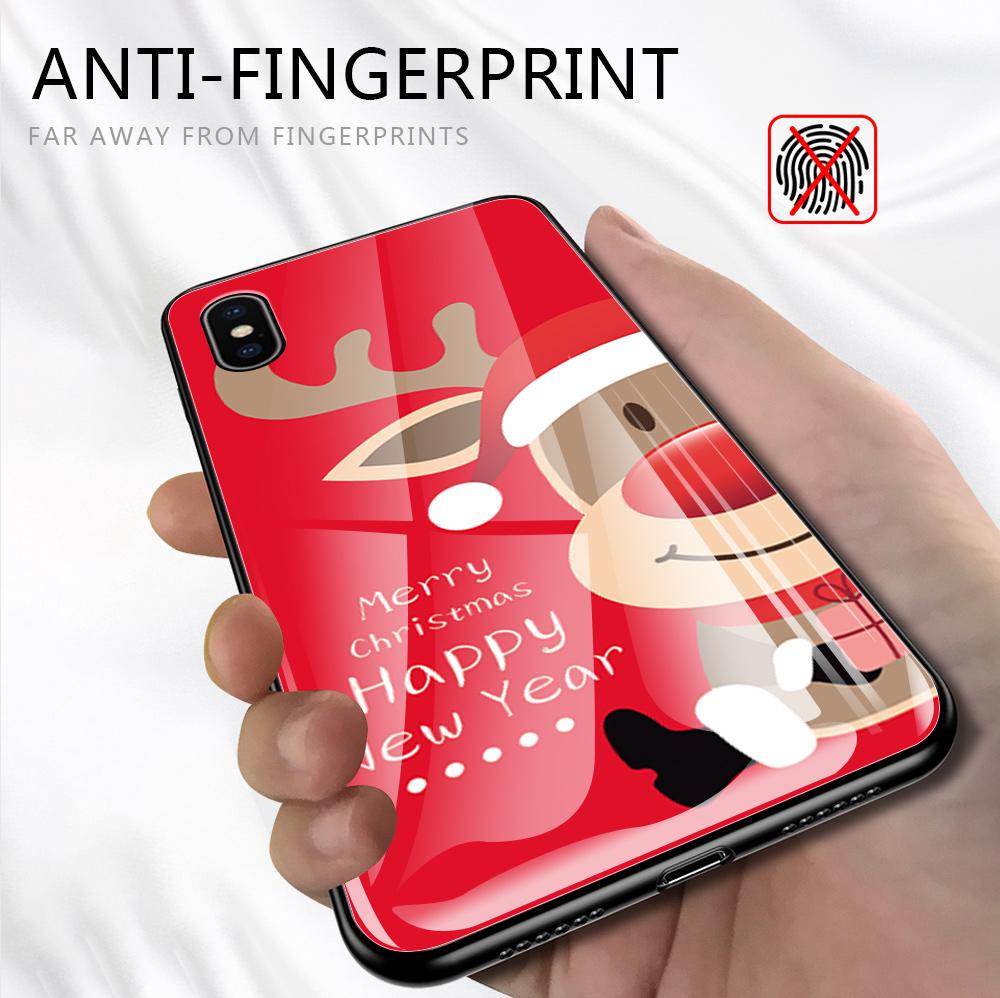 Tempered Glass Phone Case For iPhone 11 12 13 14 15 16 17 Redmi 10 12 14C Note10 Note14 Xiaomi 11Lite PocoC75 Soft Edge Shockproof Smooth Shell