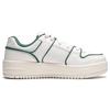 New LiNing Cheese Slip Resistant Low Top Skateboard Shoes Women's White Green AGCU104-3