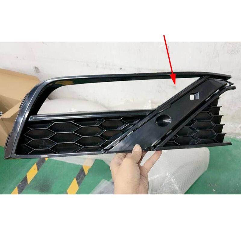 For VW Polo GTI 2014 2015 2016 2017 Car Front Bumper Fog Light Lamp Trim Cover Frame Grille Lid Bezel Hood 1pc right A