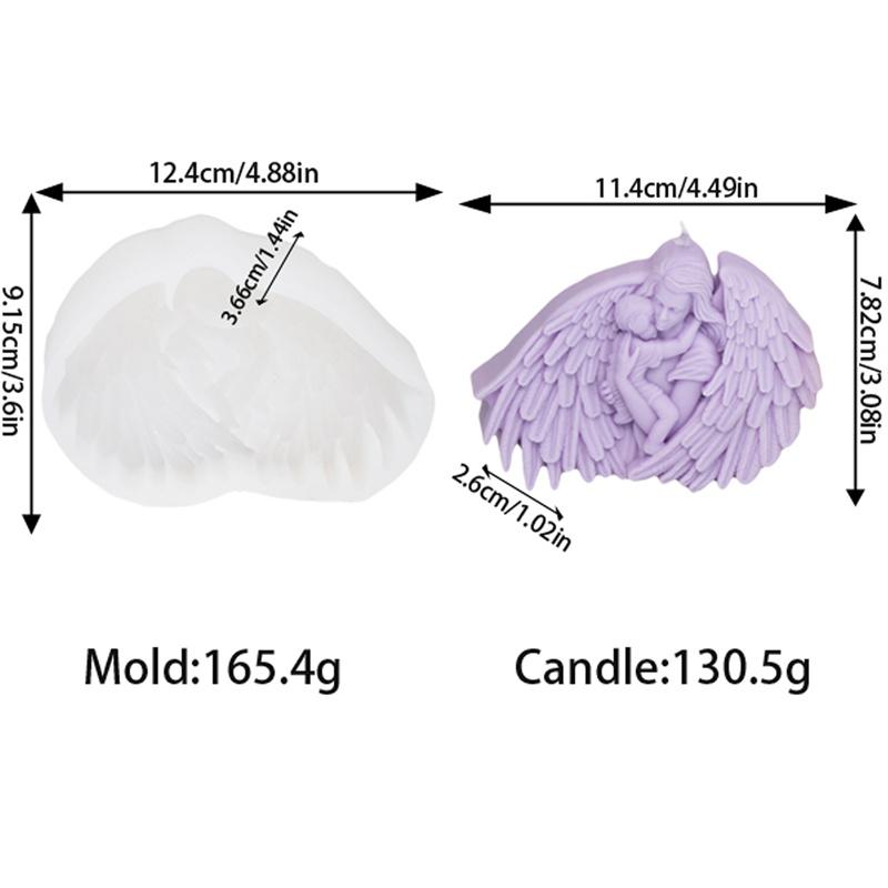 Mother Holding Baby Craft Silicone Soap Mold Mother's Day Silicone Mold Handmade Aromatherapy Gypsum Candle Soap Making Supplies