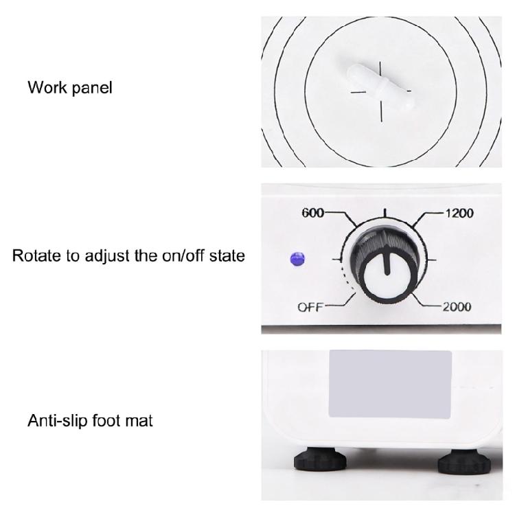 Adjustable Speed Magnetic Stirrer 1L Capacity ABS Magnetic Stirring Machine For Classroom Experiments Demonstration