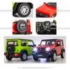 1/26 Suzuki JIMNY 2018 SUV Alloy Car Toy Car Metal Collection Model Car Sound and Light Toys for Children Gift