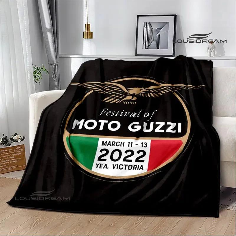 Guzzi Motorcycle Children's Warm Blanket Cubre Cama Blankets for Beds Picnic Blanket