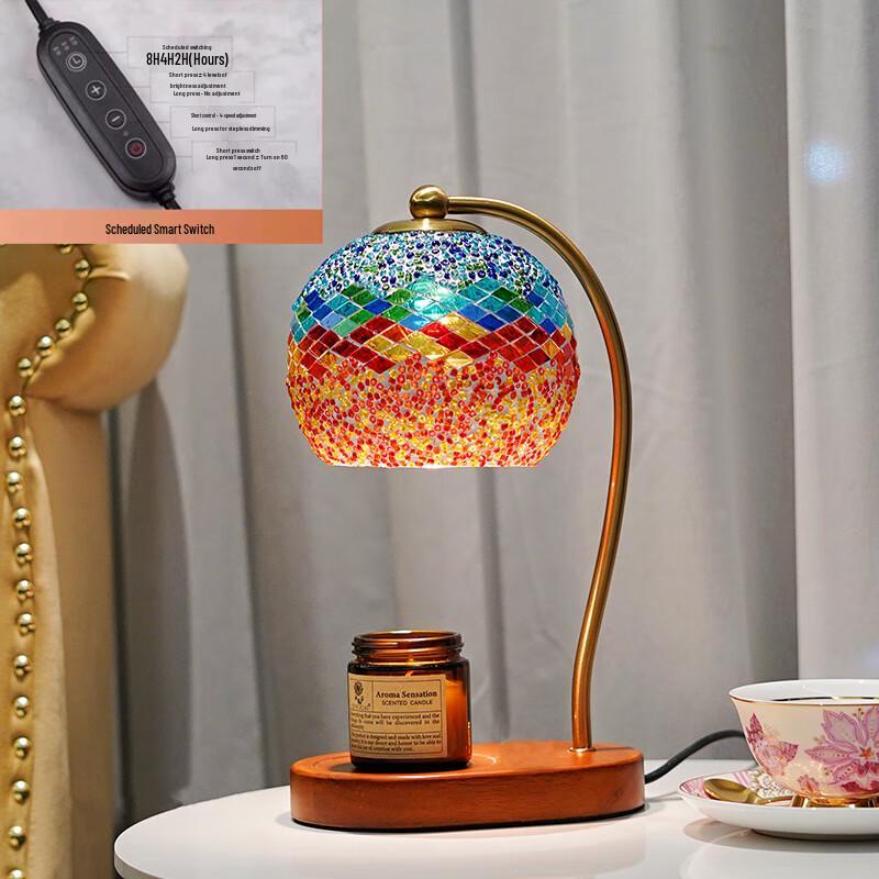 UOSU Винтажная Романтическая Декоративная Настольная Лампа