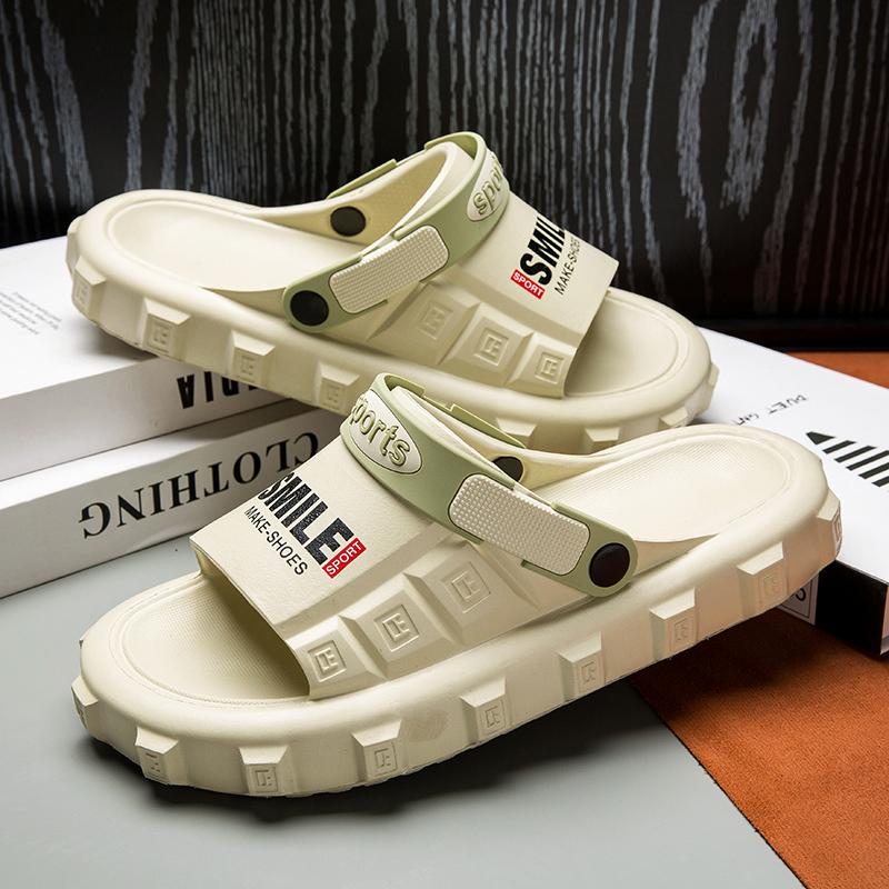 Fashion Men Sandals Anti-slip Slippers for Men Trendy All-match Platform Sandal Hard-wearing Breathable Personality Classic New Arrival