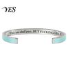 Bracciale Semplice di Alta Gamma Anche Questo Passerà Bracciale a Braccialetto con Mantra, Regolabile Inciso Motivazionale Comodo Braccialetto da Polso Informazioni Nascoste