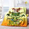 Warner (31) Personalized Text Blanket Multi-purpose Personalized Blanket Durable Comfort Versatile for Office Chair Couch Seaside Bedding