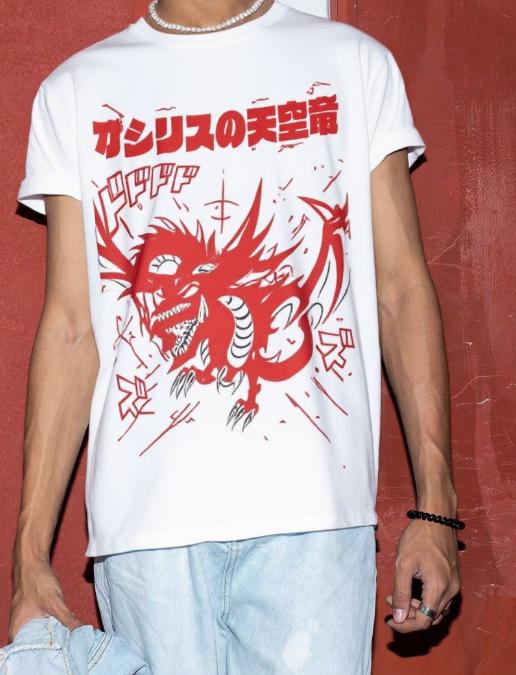 

Тренд Лето 2025 Косплей Аниме Футболка Слифер Небесный Дракон Синеглазый Ультимативный Дракон Ю Ги О Аниме Подарок Футболка Графические Футболки S