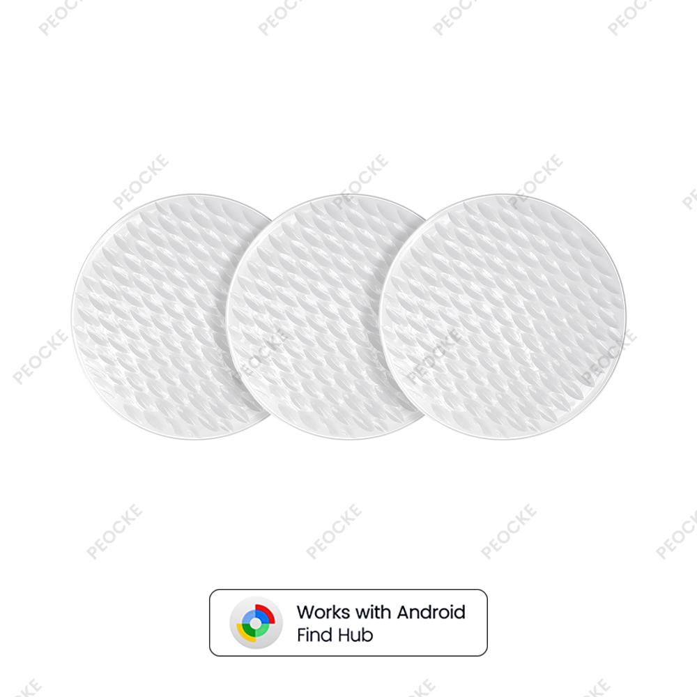 Android Smart Location Tag Anti-Lost Bluetooth Locator GPS Tracker Key Finder For Luggage Pet Bag Works With Google Find Hub