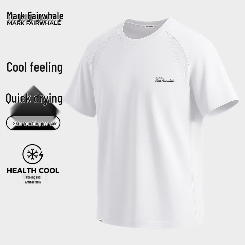Mark Fairwhale Men's Lightweight Cooling Quick-Dry Short Sleeve T-Shirt