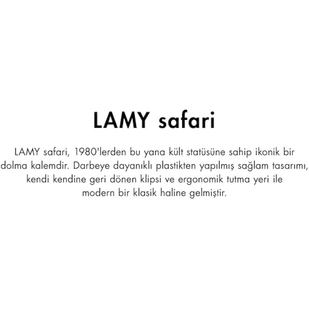 LAMY Ramy Fountain Pen M Medium Safari Acqua Sky LD1AS-M Regular Imported