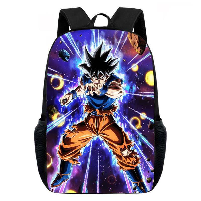 Dragon Ball Super Printed Kids School Backpack Elementary Students Lightweight Ergonomic Design