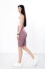 Women’s High-Waisted Rib Knit Shorts – Soft & Stretchy for Sport & Leisure, Summer, 3385-133 HC