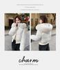 Women's Short Large Fur Collar Hooded Warm Cotton-padded Jacket