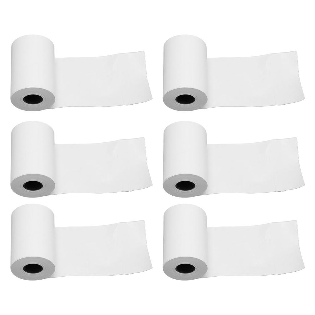 10 Rolls Thermal Printing Paper 80mm Clear Smoothing Dustproof Lightweight Receipt Thermal Paper for Replacement