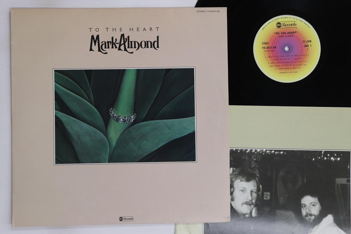 

LP Record MARK-ALMOND - To The Heart YX8037AB ABC 1976 Japan Jazz Used