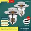 Anti-Odor Pop-Up Drain Stopper for Washbasin