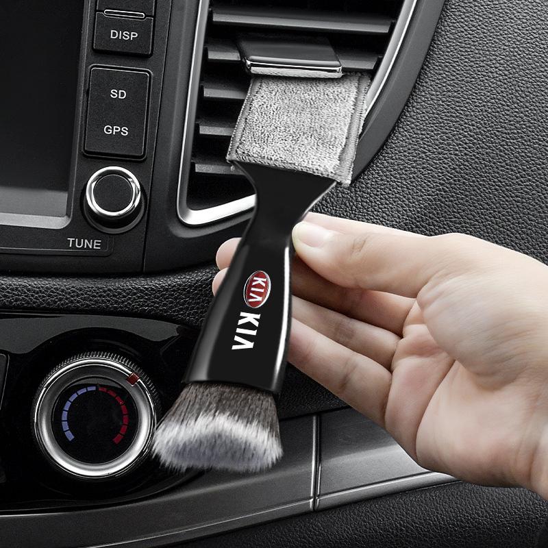 1 buc. Perie pentru curățarea detaliilor auto, perie pentru curățarea grilei de ventilație a aerului condiționat pentru KIA Ceed Sportage Rio K5 k6 K7 K8 Optima Cerato Proceed Venga Sedona Forte