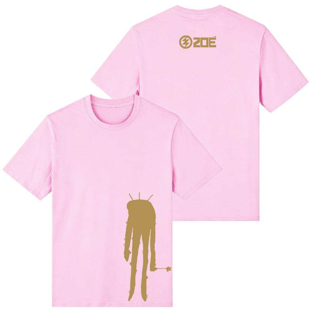 Zoé Zoe  MEMO REX DORADO T-shirt Unisex Streetwear Fashion Short Sleeve Cotton Tshirts Loose Crew Neck Clothing Tees