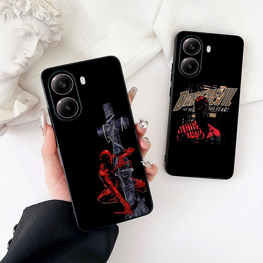 Daredevil Marvel Wallpaper Poster Phone Case for Motorola Moto G86 G14 G35 G34 G45 G55 G67 G75 G85 G24 G15 G54 G57 Power Cover