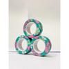 3pcs Finger Magnetic Rings Colorful Fidget Toy Set Adult Magnets Spinner Rings for Relieve Stress Anxiety Relief Therapy