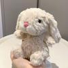 Lolita Cute Rabbit Plush Toy Doll Pendant - Adorable Bunny Figure with Outfit Gift