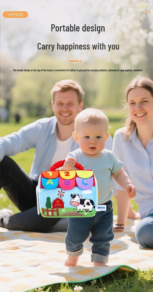 Interactive Baby Farm Playhouse: Educational Role-Playing Toy for Early Learning