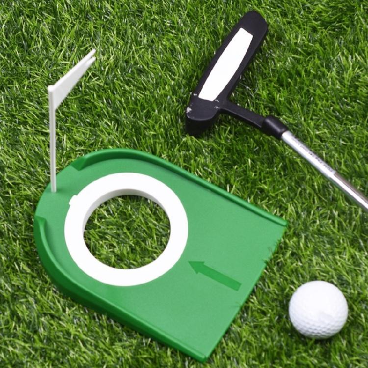 Portable Golf Putting Cup Replacement Indoor Golf Putting Trainer With Hole Flag Golf Training Equipment Easy to Use