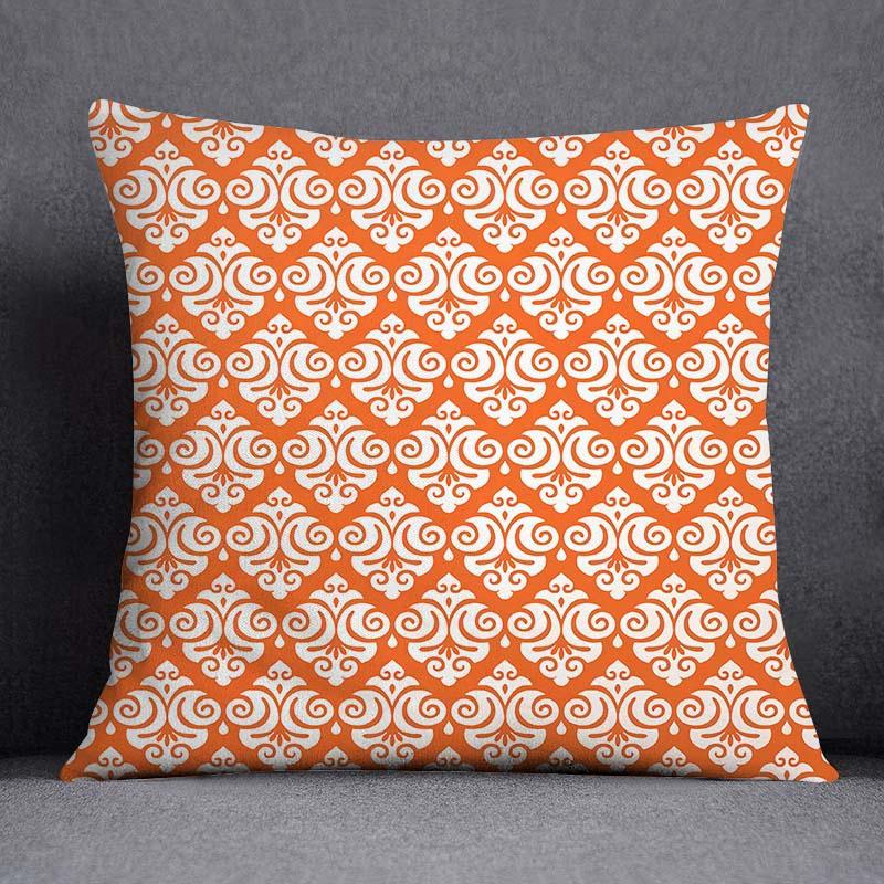 Orange Series Patterned Printed Pattern Cushion Cover for Home Living Room Sofa Office Decoration Pillowcase Pillowcase