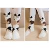 Womens Fuzzy Plush Slipper Socks Cute Animal Ears Home Warm Fleece Sleep Socks