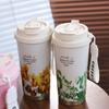 Stainless Steel Coffee Vacuum Flask 500ML Coffee Thermos Mug Travel Thermal Cup  New Year Gift