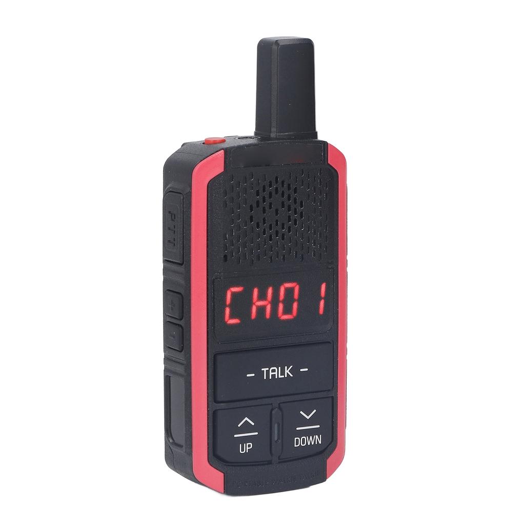 E8 3W Two Way Radio 400 to 470MHz 16 Channels High Power Walkie Talkie for Hotel Shopping Mall