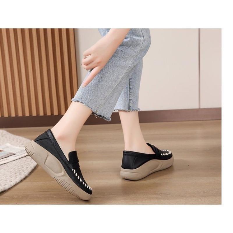 Women S Comfortable Thick Sole Nurse Shoes Casual Sports