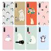 Lovely Penguin Polar Bear Phone Case For Xiaomi Redmi Note 10 11 12 13 14 15 Pro Plus 11S 12S 14S 11T 11E 10S Soft TPU Back Cove