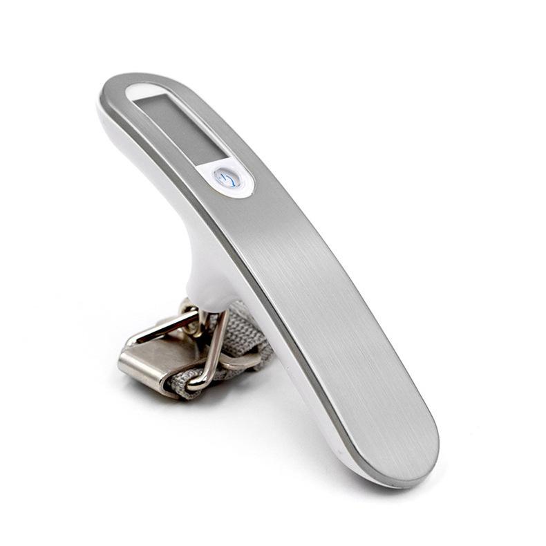 Nerezová kartáčovaná váha na zavazadla Přenosná přenosná váha Elektronická váha Kurýrní váha Cestovní váha na zavazadla Elektronická přenosná váha