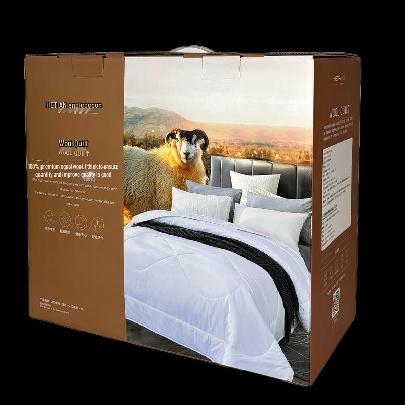 

Comfortable 100% Pure Wool Winter Quilt