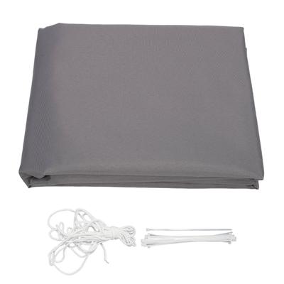 Sichtschutz Zaun Polyester Grau Sonnenschutz UV-Beständig Wasserdicht Windschutz Zaunnetz Schatten