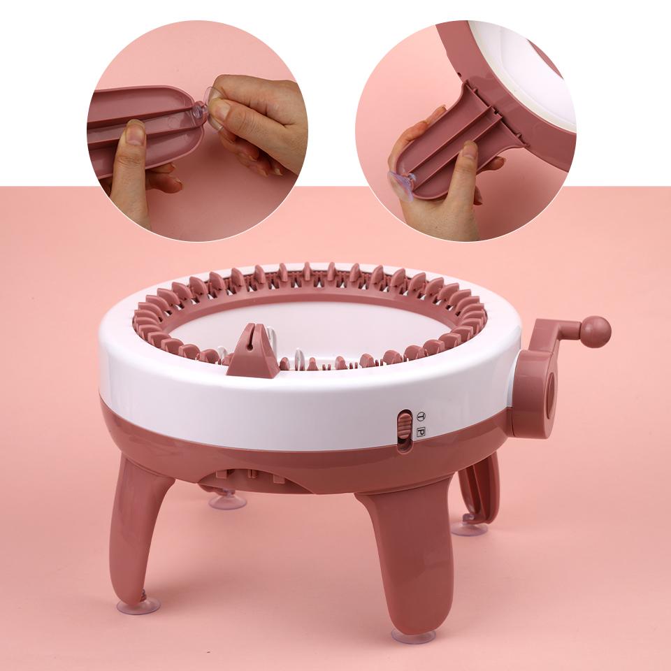 Fenrry 40-needle Hand Knitting Machine DIY For Knitting Sweater Scarf Hat Socks Weave Machine Loom Machines Process Tools